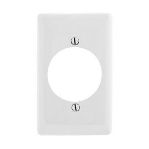 HUBBELL NPJ724W DRYER/RANGE RECPTACLE WALLPLATE